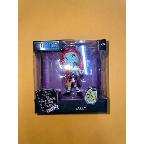 Nightmare Before Christmas Mini MetalFigs 2.5" “SALLY” Glow in the Dark - Picture 1 of 2